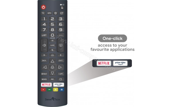 SMART-TECH 24HW01V - T&eacute;l&eacute;commande