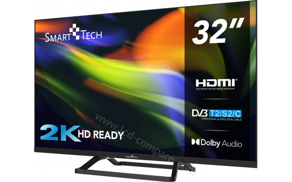 SMART-TECH 32HN01V3 - Vue 3/4 droite