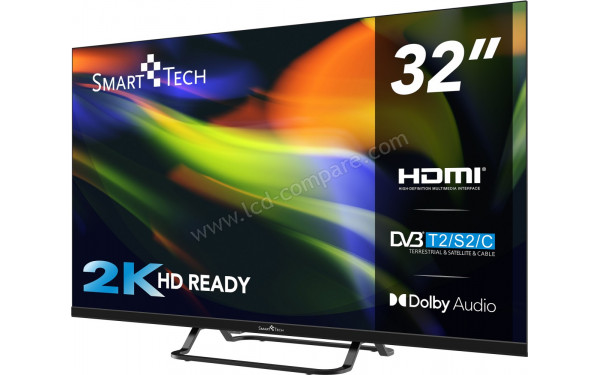 SMART-TECH 32HN01V - Vue 3/4 droite