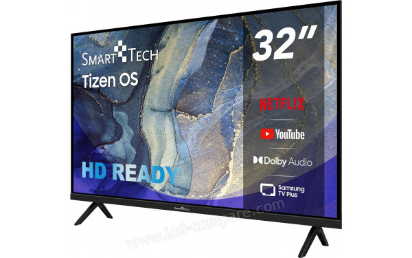 SMART-TECH 32HZ01K - Vue 3/4 droite