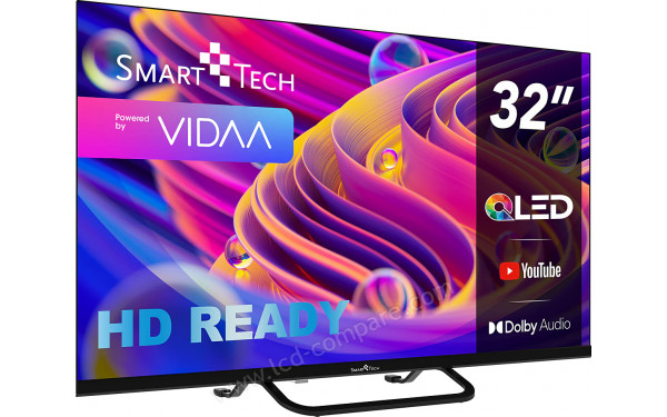 SMART-TECH 32QV02V - Vue 3/4 gauche