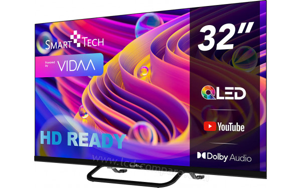 SMART-TECH 32QV02V - Vue 3/4 droite