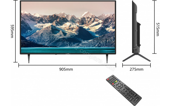 SMART-TECH 40FN10T2 - Vue de profil