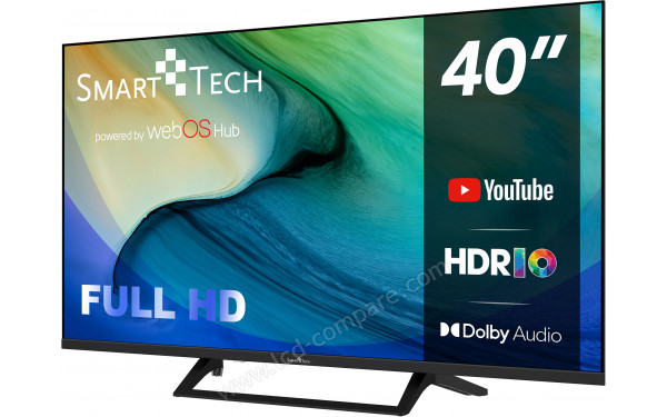 SMART-TECH 40FW01V3 - Vue 3/4 droite