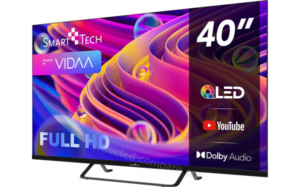 SMART-TECH 40QV02V - Vue 3/4 droite