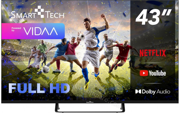 SMART-TECH 43FV02V - Vue de face