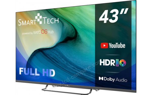 SMART-TECH 43FW01V3 - Vue 3/4 droite