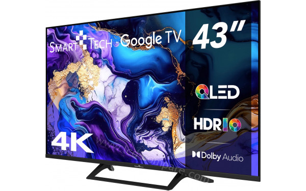 SMART-TECH 43QG06V - Vue 3/4 droite