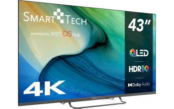 SMART-TECH 43QW02V - Vue 3/4 gauche