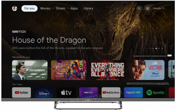 SMART-TECH 43UG02V - Vue de face