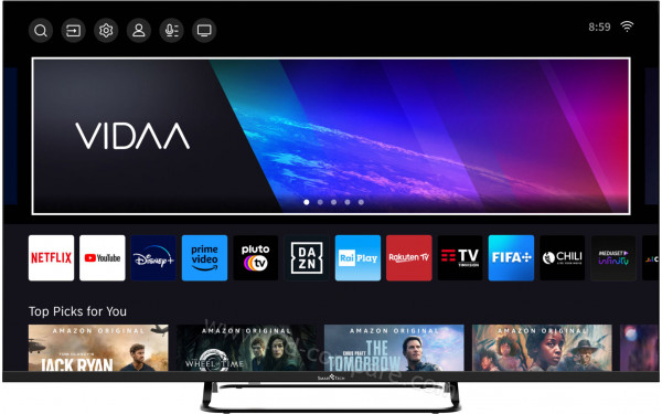 SMART-TECH 43UV01V - Vue de face