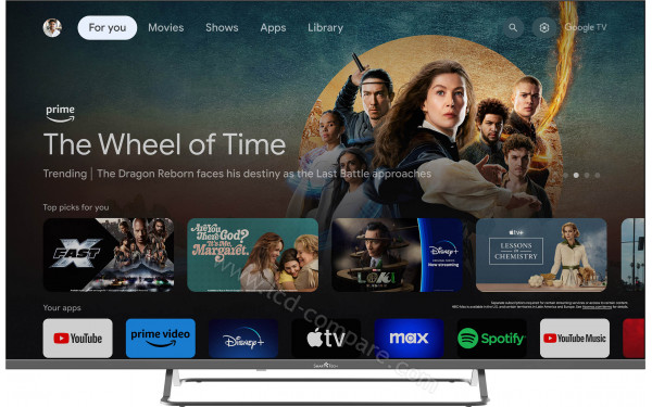 SMART-TECH 50QG02V - Vue de face