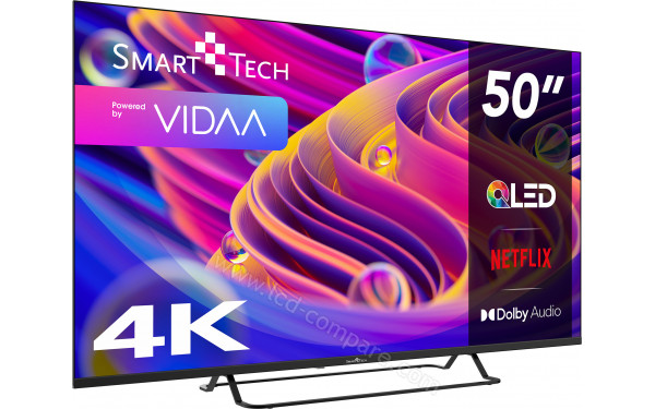 SMART-TECH 50QV01V - Vue 3/4 gauche