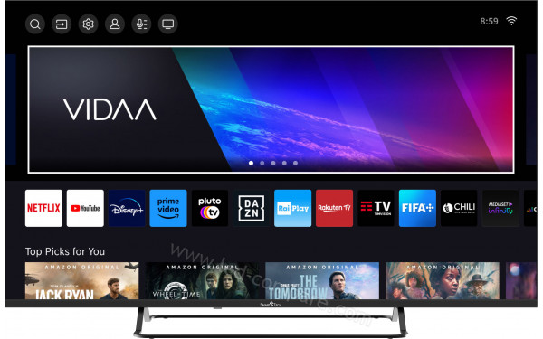 SMART-TECH 50QV01V - Vue de face