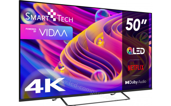 SMART-TECH 50QV02K - Vue 3/4 gauche
