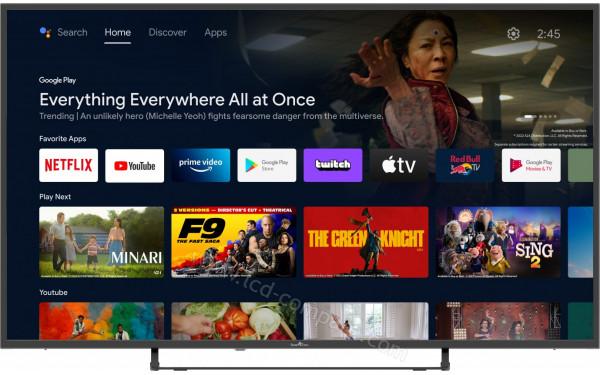 SMART-TECH 50UA20T3 - Vue de face