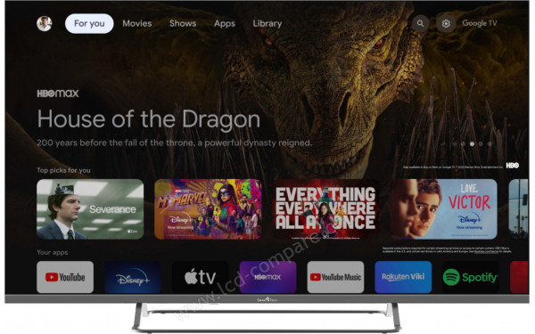 SMART-TECH 50UG02V - Vue de face