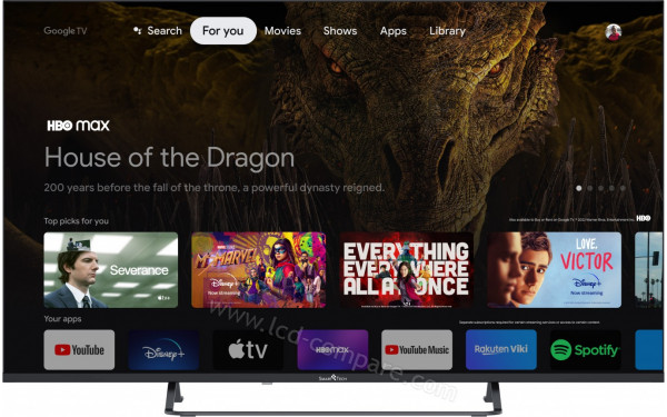 SMART-TECH 50UG10V3 - Vue de face