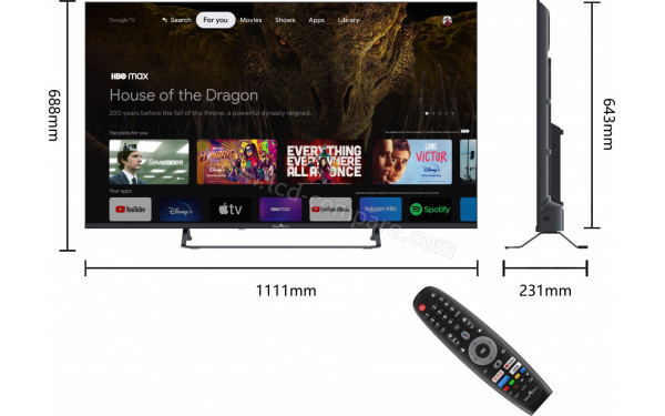 SMART-TECH 50UG10V3 - Multi-vues