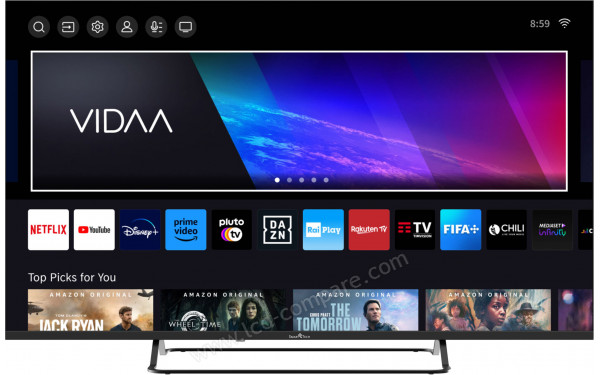 SMART-TECH 50UV01V - Vue de face