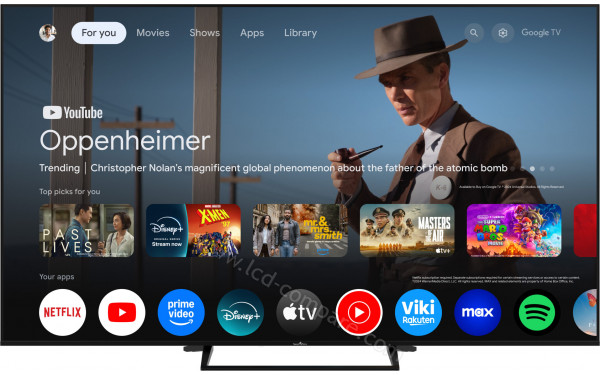 SMART-TECH 55QG06K - Vue de face