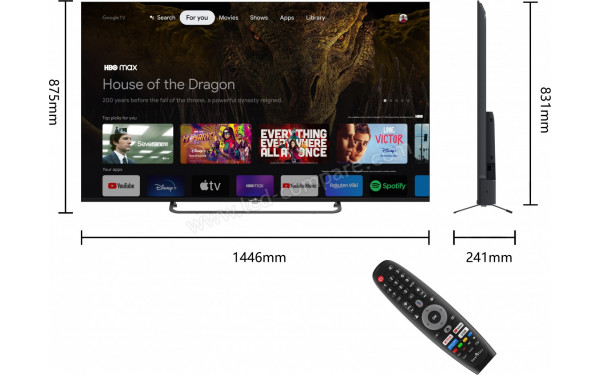 SMART-TECH 65UG10V3 - Multi-vues