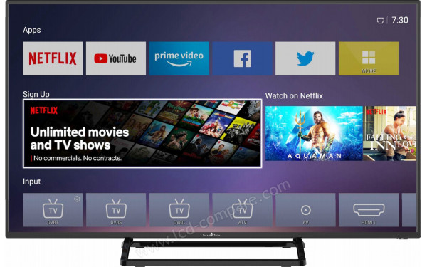 SMART-TECH SMT40P28FV1U1B1 - Vue de face