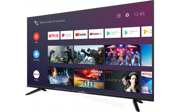 SMART-TECH SMT43F30UC2M1B1 - Vue 3/4 droite