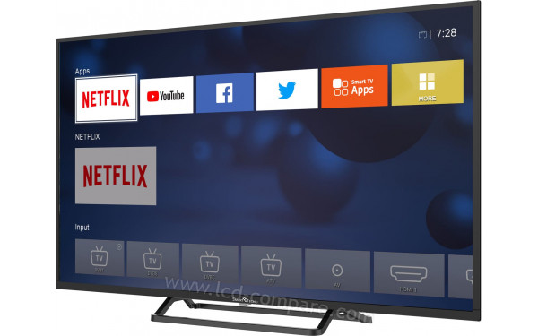 SMART-TECH SMT43N30FV1U1B1 - Vue 3/4 droite