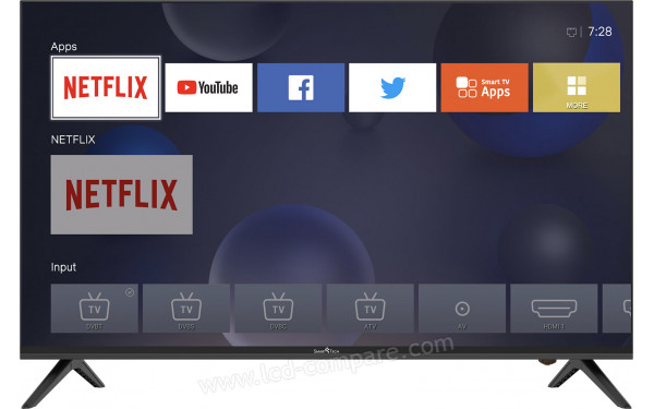 SMART-TECH SMT43S10UV2L1B1 - Vue de face