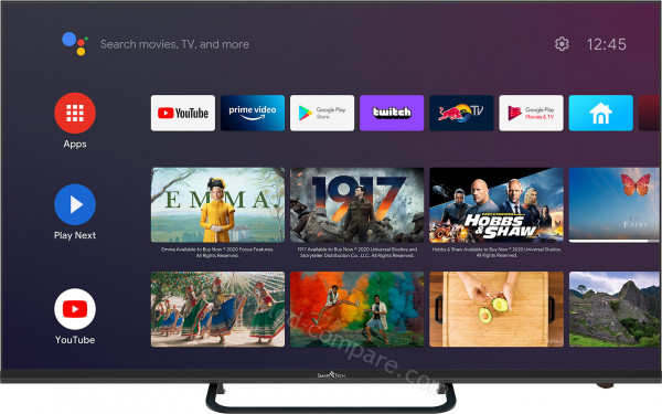 SMART-TECH SMT50S10UC2U2G1 - Vue de face