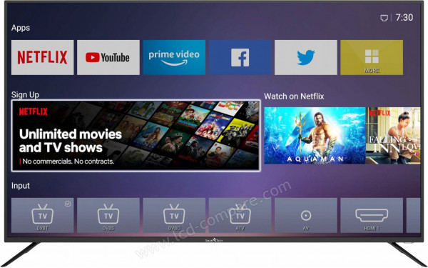 SMART-TECH SMT65A8PUV2M1B1 - Vue de face