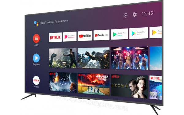 SMART-TECH SMT75E1MUC2M1B1 - Vue 3/4 droite