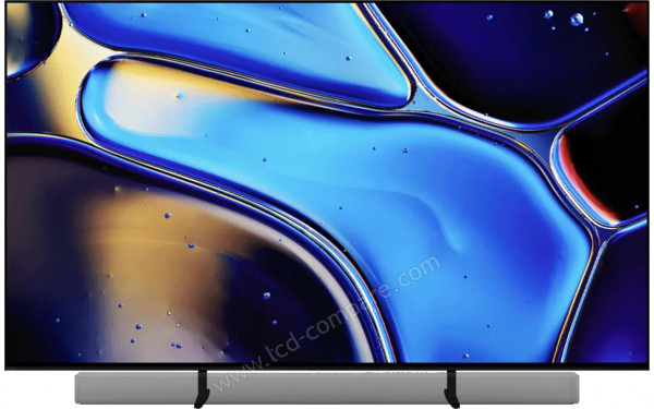 SONY K-65XR8A/P - Vue de face (barre de son optionnelle)