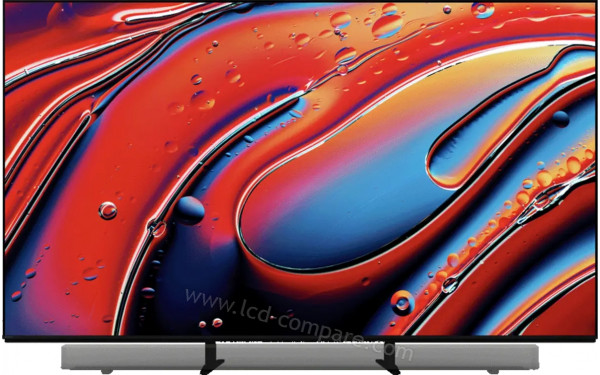 SONY K-75XR90 - Vue de face TV sur&eacute;lev&eacute;e (barre de son optionnelle)