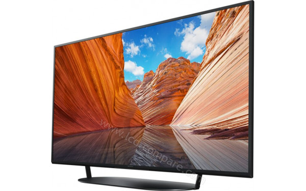SONY KD-43X82J - Vue 3/4 droite