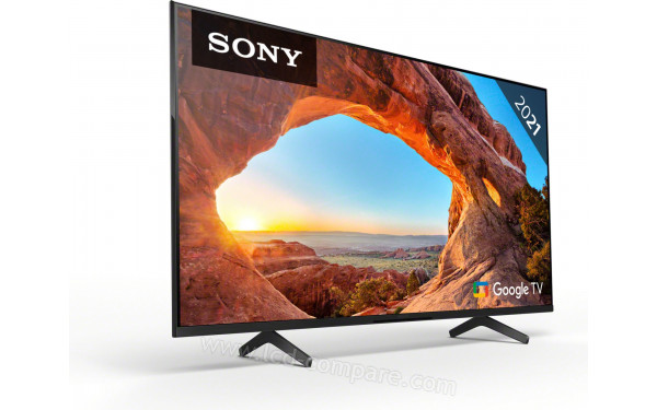 SONY KD-43X85JPAEP - Vue 3/4 gauche