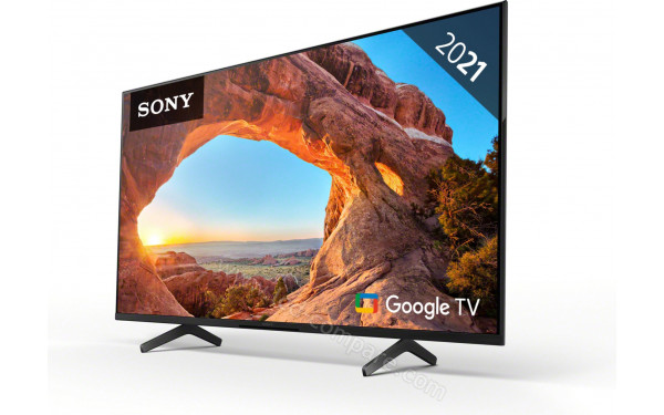 SONY KD-43X85J - Vue 3/4 droite