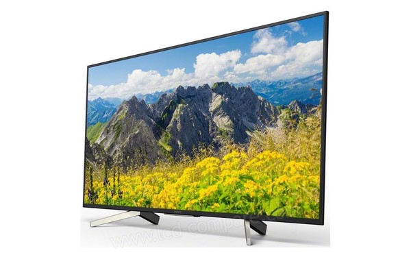 SONY KD-43XF7596 - Vue 3/4 droite