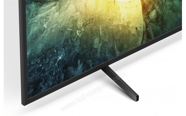 SONY KD-49X7056 - Zoom sur la partie basse