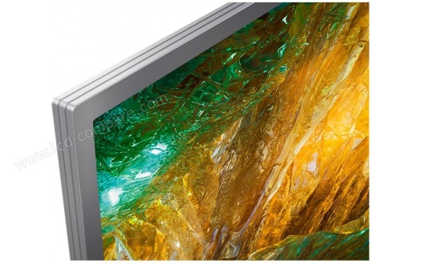 SONY KD-49XH8077 - Zoom sur le coin sup&eacute;rieur gauche