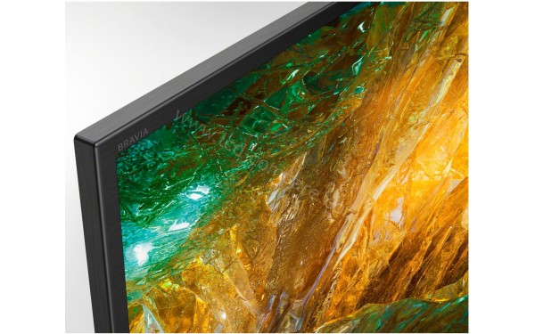 SONY KD-49XH8096 - Zoom sur le coin sup&eacute;rieur gauche