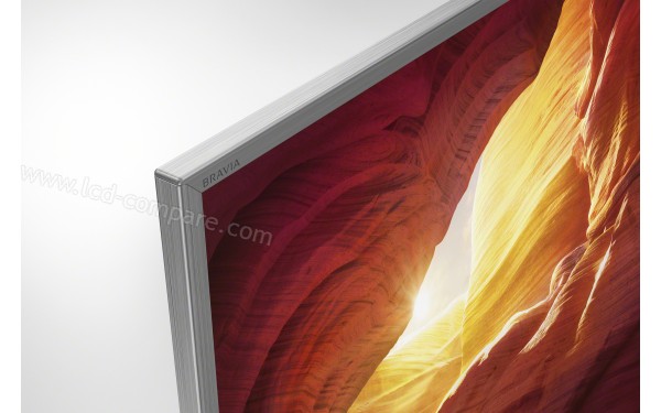 SONY KD-49XH8577 - Zoom sur le coin sup&eacute;rieur gauche