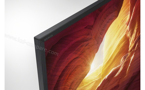 SONY KD-49XH8596 - Zoom sur le coin sup&eacute;rieur gauche