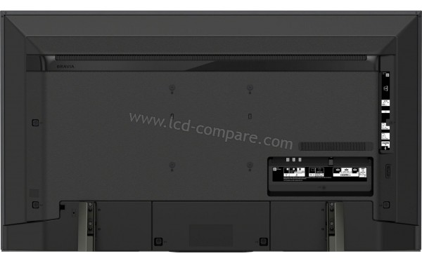 SONY KD-49XH9505 - Vue de l'arri&egrave;re