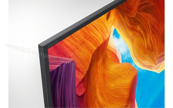 SONY KD-49XH9505 - Zoom sur le coin sup&eacute;rieur gauche