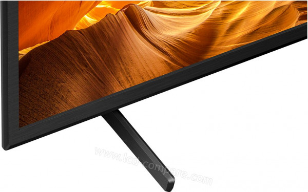 SONY KD-50X72K - Zoom sur la partie basse