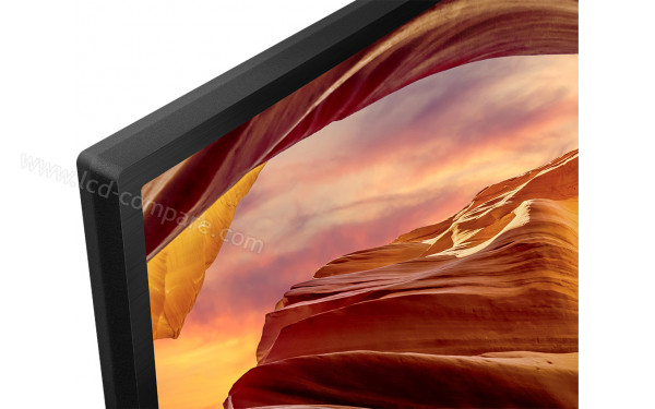 SONY KD-50X75WL/P - Zoom sur le coin sup&eacute;rieur gauche