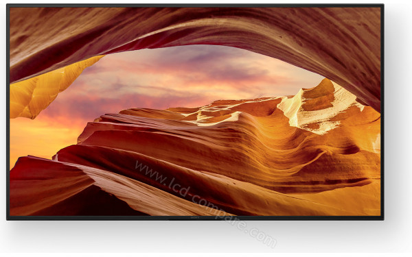 SONY KD-55X75WL - Vue de face sans pieds