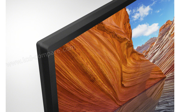 SONY KD55X80JPAEP - Zoom sur le coin sup&eacute;rieur gauche
